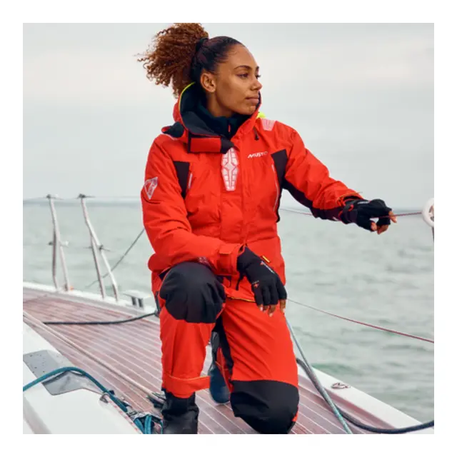 MUSTO Seilbukse BR2 Offshore 2.0 True Red - Str. XL (16) Dame 
