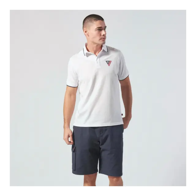 MUSTO Sardinia Polo Shirt 2.0 Hvit - Str. M 