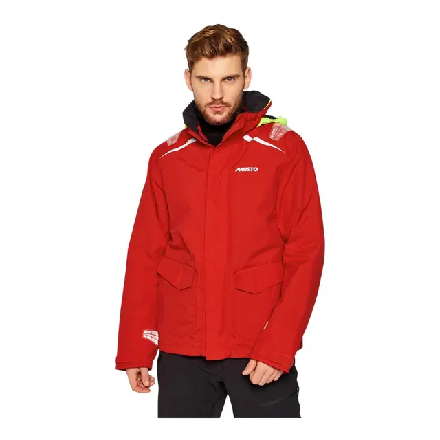 MUSTO BR1 Inshore Seiljakke True Red - Str. XL 