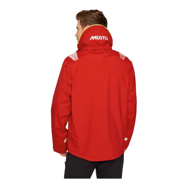 MUSTO BR1 Inshore Seiljakke True Red - Str. XL 
