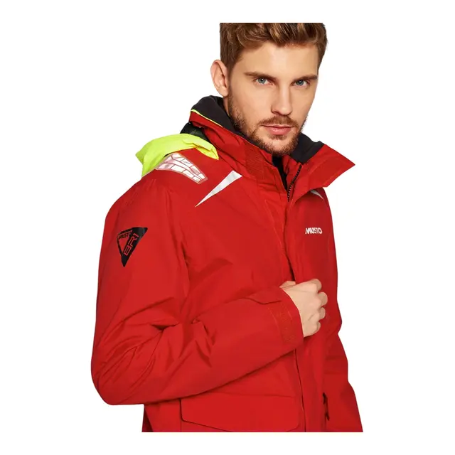 MUSTO BR1 Inshore Seiljakke True Red - Str. XL 