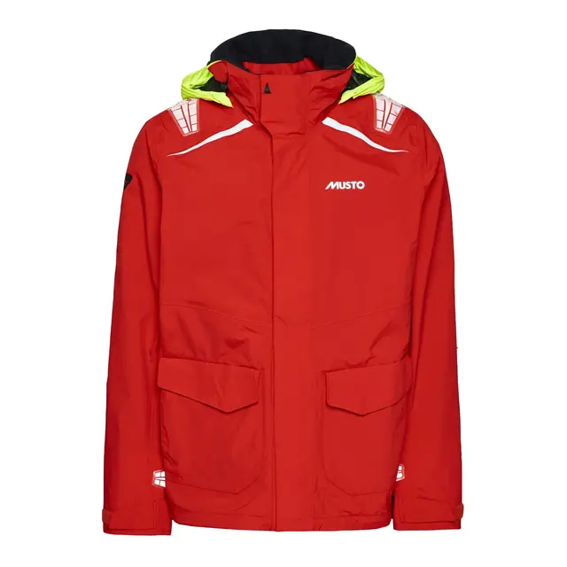 MUSTO BR1 Inshore Seiljakke True Red - Str. XL 