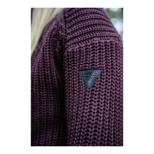 MUSTO W Marina Roll Neck Knit - 14 Fig - Str. L (14) 