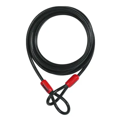 ABUS Cobra L&#229;sewire 10mm - 500cm Plastbelagt st&#229;l
