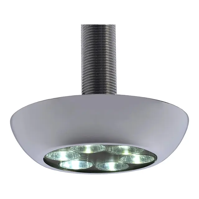 Undervannslys 6xLED 30W, 12/24V hvit lys 