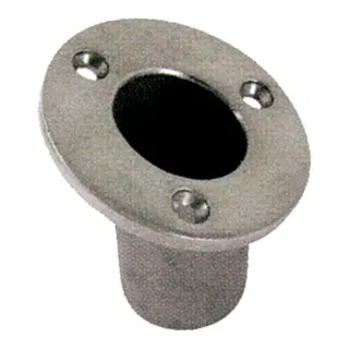 Flaggstangholder nedfellbar 316 25mm -skr&#229;