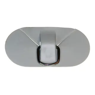D-ring med feste, PVC, gr&#229;