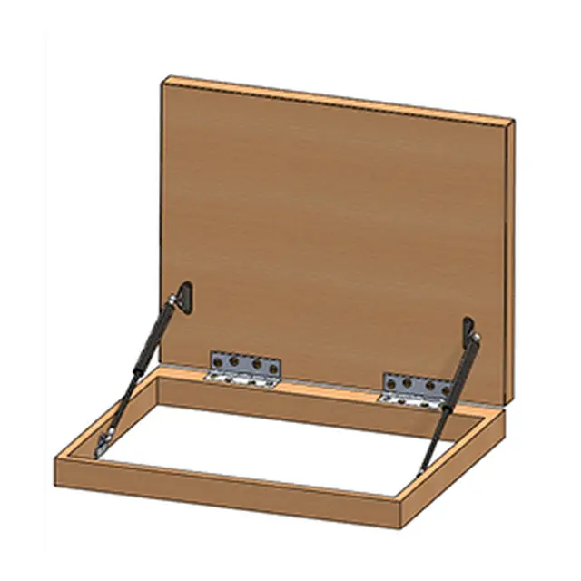 ULTRAFLEX Gassdemper 365mm / 30kg Sort 