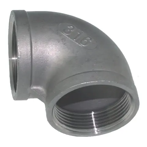 Bend 316 innv/innv. 90&#176;, 1 1/2&quot; Syrefast St&#229;l 316