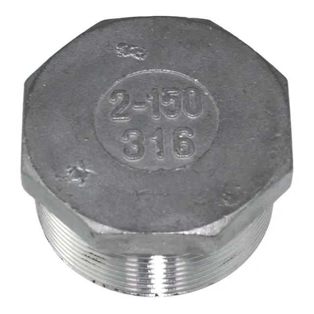 1852M Plugg - 1" Syrefast Stål 316 