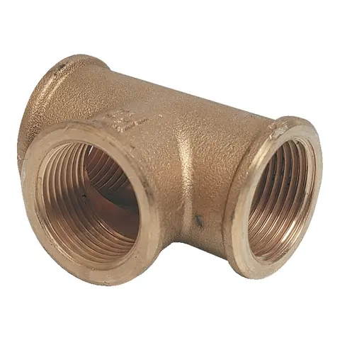 T-stykke - 1 1/2&quot; Messing