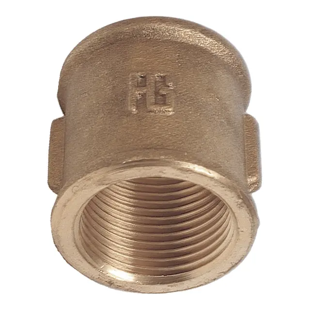 Rørmuffe - 3/8" Messing 