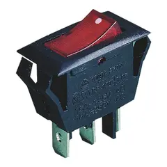 Vippebryter - 15A m/ lys