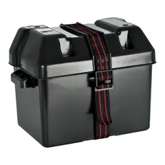 Batterikasse innv: 27x19x25 cm - utv: 31x23x25 cm