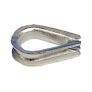 Kause i galvanisert stål for Ø18 mm tau 