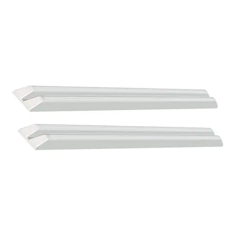 POLYFORM Marina Fender MF44, 2stk hvit - 940x85x44 mm - Barcell skum