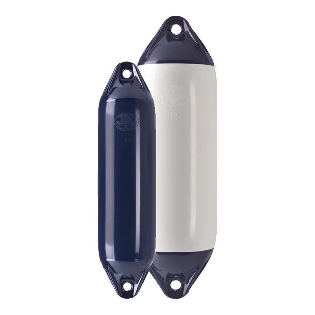 POLYFORM Fender F1 Hvit med blå ender - 610mm 
