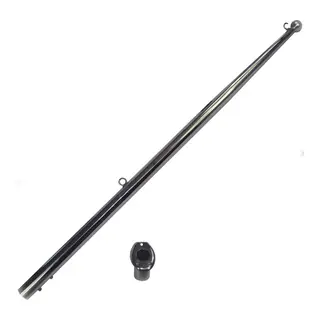 Flaggstang Syrefast 316, inkl. holder