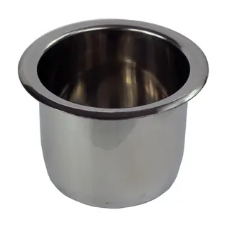 Koppholder / flaskeholder 304 nedfellbar, 60mm dyp