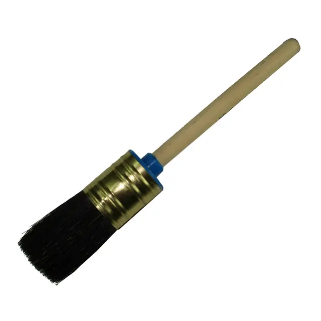 1852M Pensel m/treskaft, rund 20mm rimelig pensel for grovarbeid 