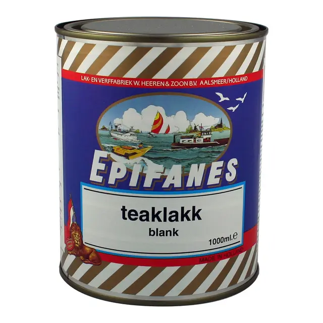 EPIFANES Teaklakk Blank - 1 L Woodfinish Gloss 