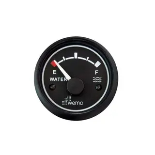 WEMA Tankm&#229;ler Vann sort 0-180 Ohm (EU std.)