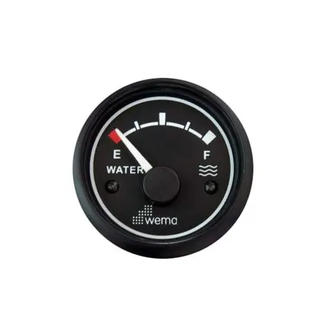 WEMA Tankm&#229;ler Vann sort 0-180 Ohm (EU std.)