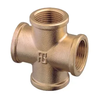 Kryss - 1/2&quot; Messing