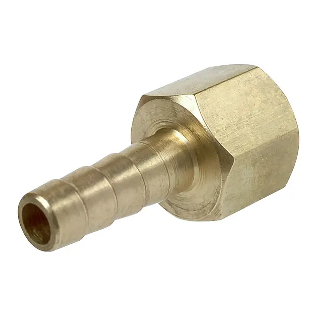 GASLOX Slangesokkel Ø 8mm - 1/4" innv 