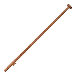 LAHNA Flaggstang i lakkert Mahogny