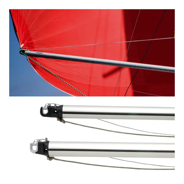 SELDÈN Spinakerbom Kit A, Ø60mm L (maks): 3,72 m (end-to-end jibbing) 