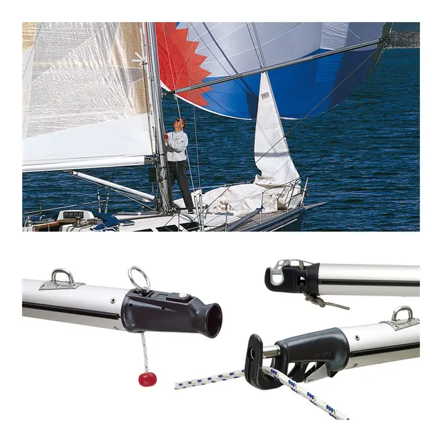 SELDÈN Spinakerbom Kit B, Ø96mm L (maks): 6,5 m (dip-jibbing) 