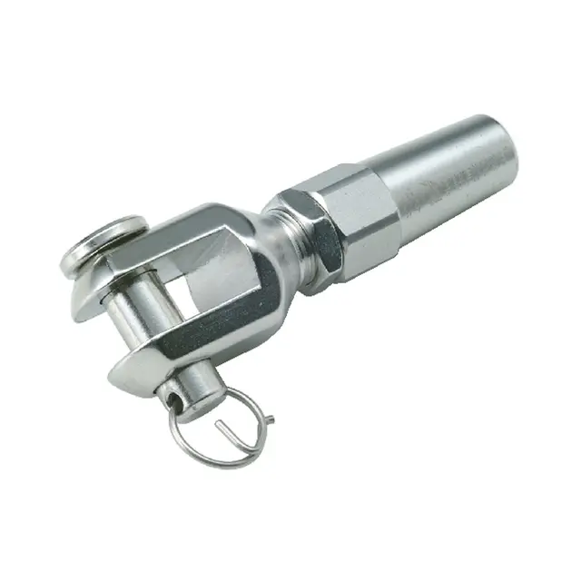 BLUEWAVE Gaffelterminal valsefri Ø4mm Bolt: Ø8mm 