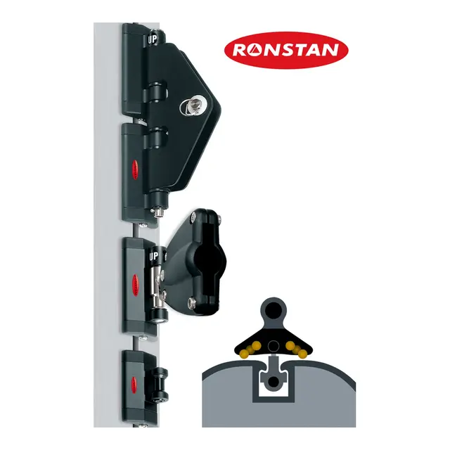 RONSTAN Ballslide 8 Batten vogn T-profil 