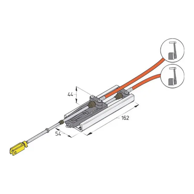 ULTRAFLEX Synkronisator L23 Brukes ved 2 kontrollbokser 
