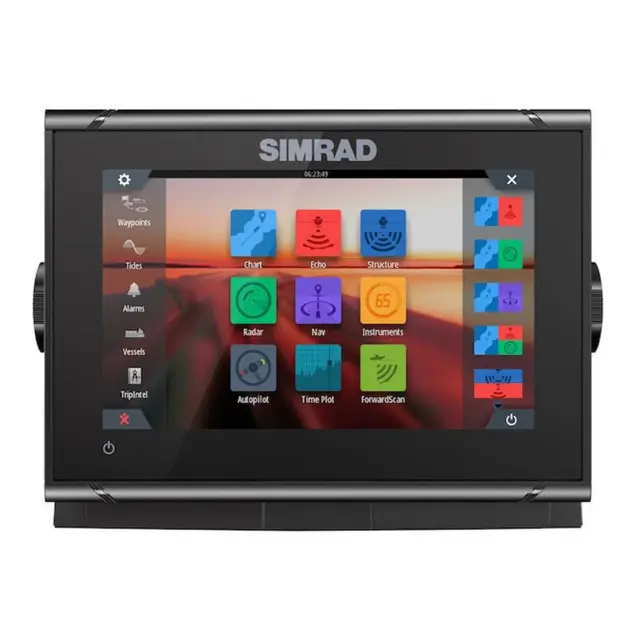 SIMRAD GO7 XSR uten svinger 7" Kartplotter m/ekkolodd 