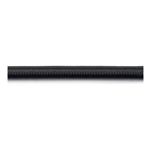 ROBLINE Chock cord / strikk - sort Ø8mm - metervare 