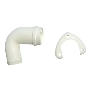 JABSCO Port/Albue 22 mm, 90 grader (37075/275)