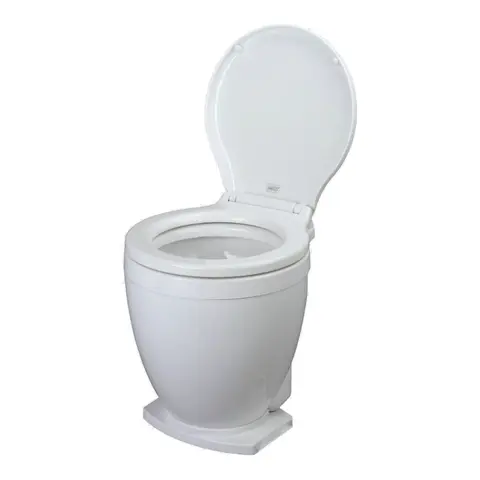 JABSCO Liteflush Electric Toalett med fotbryter 12V -&#160;Stilleg&#229;ende
