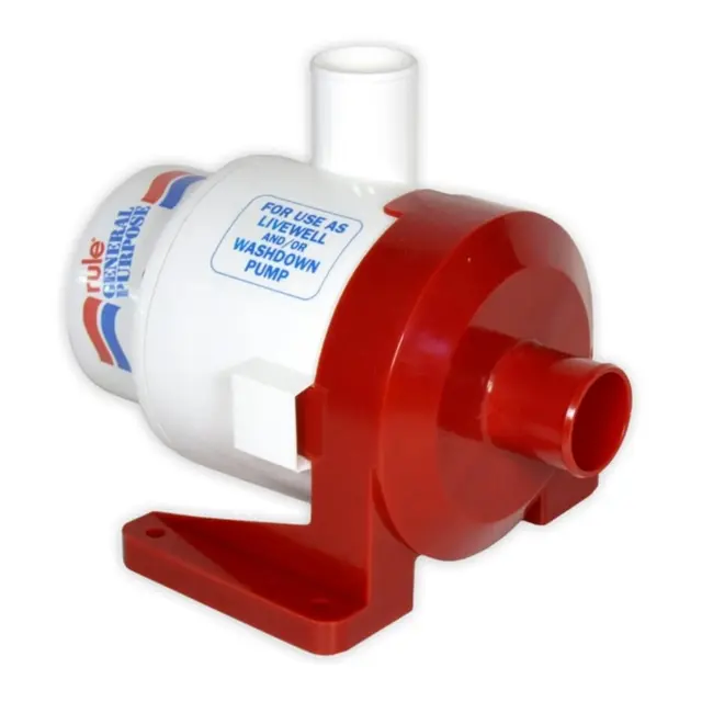 RULE Spylepumpe 3800 GPH - 24V Model 18A - 240 L/min 