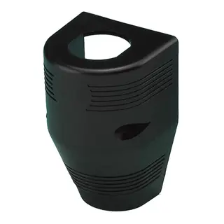 Skall for 12V uttak - Sort For utenp&#229;liggende montering
