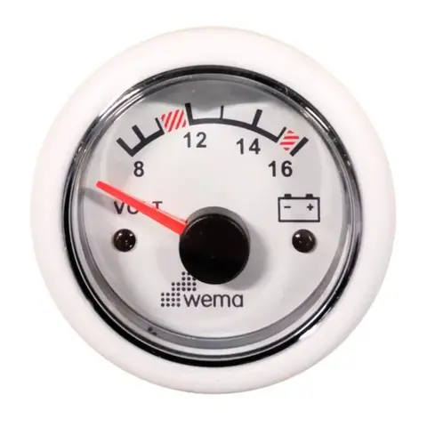 WEMA Voltmeter analog 52mm