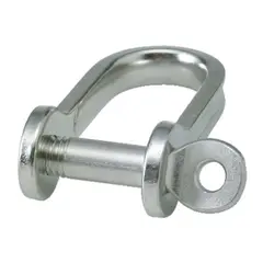 BLUEWAVE D-Sjakkel Flat Rustfri