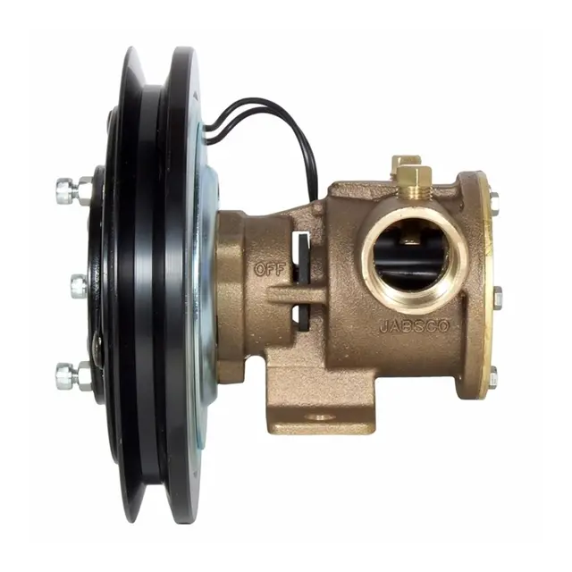 JABSCO Impellerpumpe m/reimdrift - 1" 24V Clutch - Enkel reim (1b) 