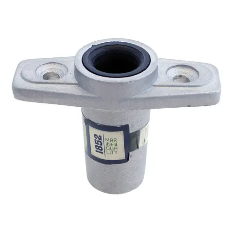 Holder for nedfelling - 2 1/4&quot; &#197;regaffelholder i aluminium