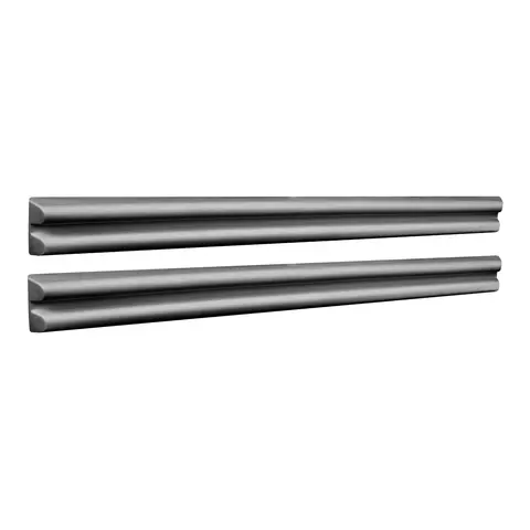 POLYFORM Marina Fender MF44, 2stk gr&#229; - 940x85x44 mm - Barcell skum