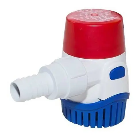 RULE Lensepumpe 500 GPH, 12V Org nr 25DA - 1900 l/timen - 3/4 stuss 