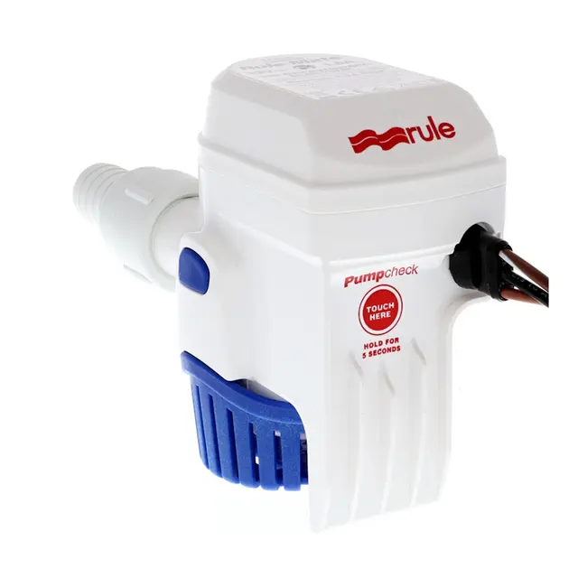 RULE-Mate B 800GPH Automatisk Lensepumpe 12V - 3028 l/t - m/ Nivåsensor 