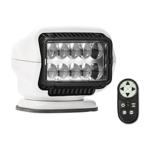 GOLIGHT STRYKER Lyskaster LED 12V, hvit S&#248;kelys m/ tr&#229;dl&#248;s kontroll