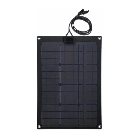 Fleksibelt Solcellepanel 20 Watt 60 x 30 cm